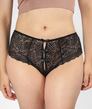Bowtastic Lace Cheeky