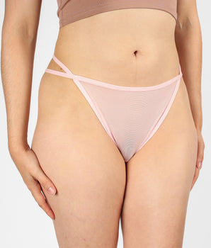 Double Strap Cotton Candy G-String