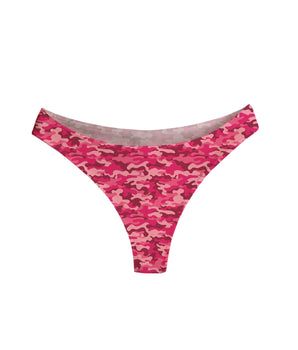 Pink Camo Mid-Rise Modal Thong