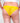 Yellow Scalloped-Lace Thong
